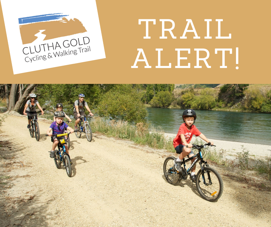 Trail Updates Clutha Gold And Roxburgh Gorge Cycle Trails 